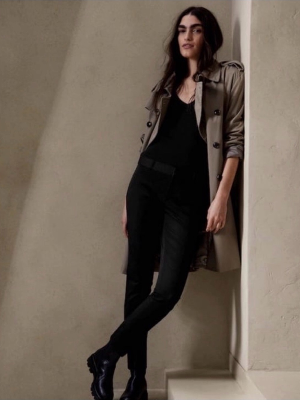 Banana Republic SKINNY SLOAN PANTS! New with tags!! Black Size 8
